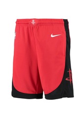 Big Boys Nike Red Houston Rockets 2020/21 Swingman Shorts - Icon Edition - Red