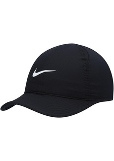 Nike Boys Black Featherlight Performance Adjustable Hat - Black