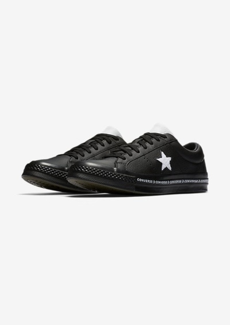 converse one star pinstripe low top