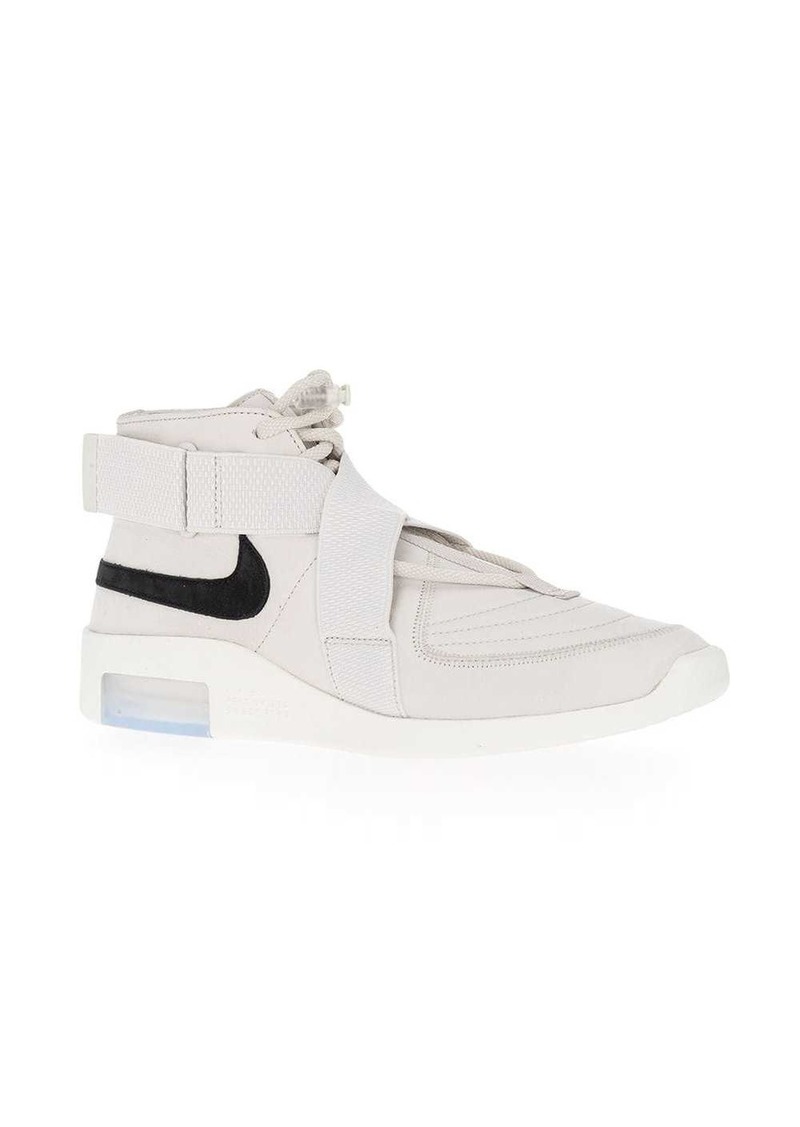 white nike shoes with straps