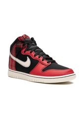 Nike Dunk High "Plaid - Black/Red" sneakers