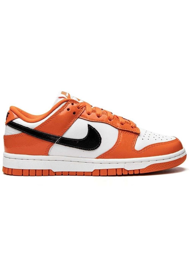 Nike Dunk Low "Orange/Black Patent Leather" sneakers
