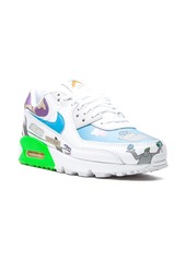 Nike x Ruohan Wang Flyleather Air Max 90 QS sneakers