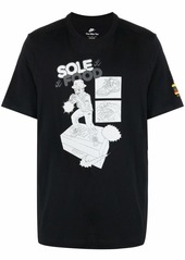 Nike graphic-print cotton T-shirt