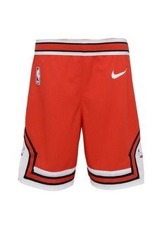 Little Boys and Girls Nike Red Chicago Bulls Icon Replica Shorts - Red