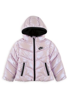 Nike Little Girl's Chevron Puffer Jacket