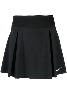 Nike logo-print flared tennis skirt