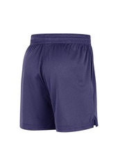 Men's and Women's Nike Purple Phoenix Suns Warm Up Performance Practice Shorts - Purple