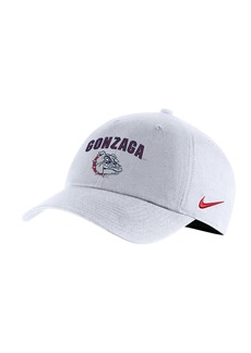 Men's and Women's Nike White Gonzaga Bulldogs Heritage86 Logo Performance Adjustable Hat - White