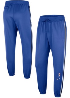 Nike Men's Blue Dallas Mavericks 75th Anniversary Showtime On Court Performance Pants - Blue