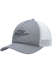 Nike Men's Gray Classic99 Futura Trucker Snapback Hat - Gray