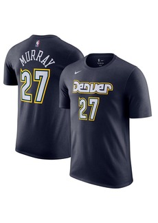 Nike Men's Jamal Murray Navy Denver Nuggets 2021/22 City Edition Name Number T-shirt