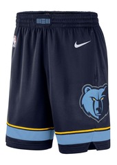 Men's Nike Navy 2019/20 Memphis Grizzlies Icon Edition Swingman Shorts - Navy