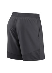 Men's Nike Anthracite New England Patriots Stretch Performance Shorts - Anthracite