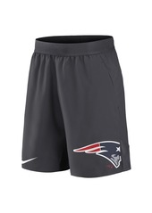 Men's Nike Anthracite New England Patriots Stretch Performance Shorts - Anthracite