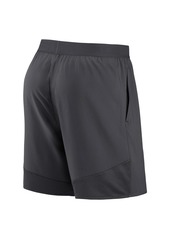 Men's Nike Anthracite New York Giants Stretch Performance Shorts - Anthracite
