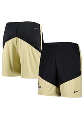 Men's Nike Black and Gold Army Black Knights Performance Player Shorts - Black, Gold