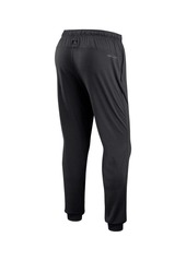 Men's Nike Black Atlanta Braves Authentic Collection Travel Performance Pants - Black