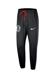 Men's Nike Black Brooklyn Nets 2023/24 City Edition Authentic Showtime Performance Pants - Black