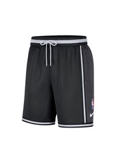 Men's Nike Black Brooklyn Nets Pre-Game Performance Shorts - Black