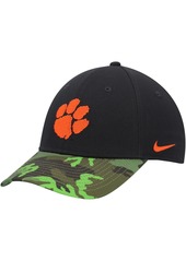 Men's Nike Black, Camo Clemson Tigers Veterans Day 2Tone Legacy91 Adjustable Hat - Black, Camo