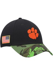 Men's Nike Black, Camo Clemson Tigers Veterans Day 2Tone Legacy91 Adjustable Hat - Black, Camo