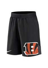 Men's Nike Black Cincinnati Bengals Stretch Performance Shorts - Black