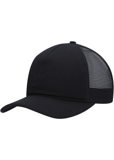 Men's Nike Black Classic99 Futura Trucker Snapback Hat - Black