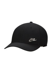 Men's Nike Black Metal Futura Lifestyle Club Performance Adjustable Hat - Black