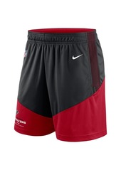 Men's Nike Black, Red Atlanta Falcons Primary Lockup Performance Shorts - Black, Red