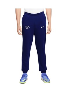 Men's Nike Blue Barcelona Fleece Pants - Blue