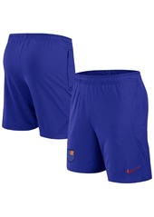 Men's Nike Blue Barcelona Strike Performance Shorts - Blue