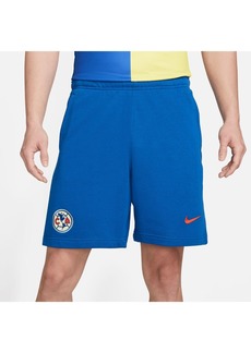 Men's Nike Blue Club America Fleece Shorts - Blue