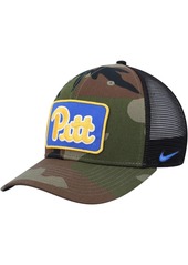 Men's Nike Camo, Black Pitt Panthers Classic99 Trucker Snapback Hat - Camo, Black