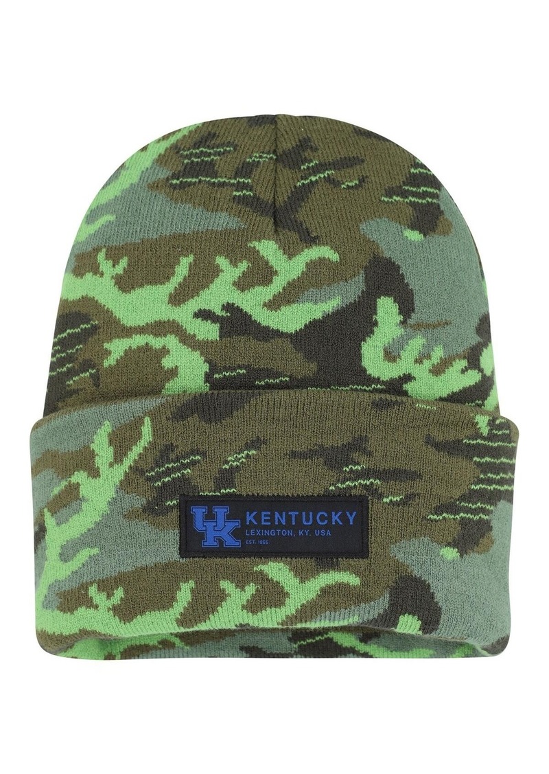 Men's Nike Camo Kentucky Wildcats Veterans Day Cuffed Knit Hat - Camo