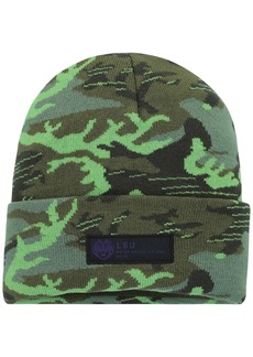 Men's Nike Camo Lsu Tigers Veterans Day Cuffed Knit Hat - Camo