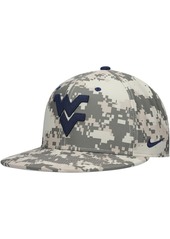 Men's Nike Camo West Virginia Mountaineers Aero True Baseball Performance Fitted Hat - Camo