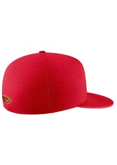 Men's Nike Cardinal Iowa State Cyclones Aero True Baseball Performance Fitted Hat - Cardinal