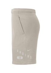 Men's Nike Cream Ucla Bruins Fleece Shorts - Cream
