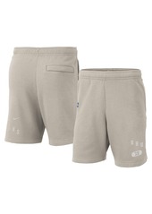 Men's Nike Cream Ucla Bruins Fleece Shorts - Cream