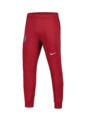 Men's Nike Crimson Alabama Crimson Tide Club Fleece Pants - Crimson
