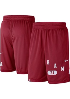 Men's Nike Crimson Alabama Crimson Tide Wordmark Performance Shorts - Crimson