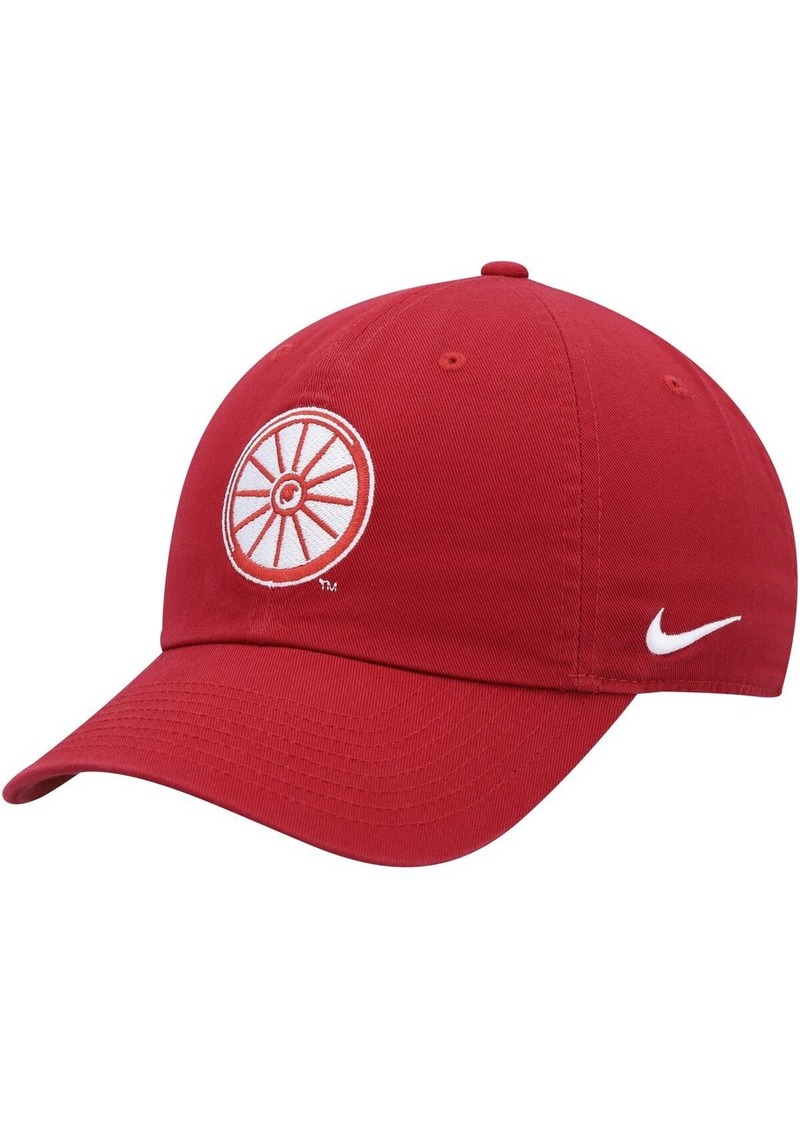 Men's Nike Crimson Oklahoma Sooners Heritage86 Logo Adjustable Hat - Crimson