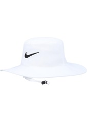 Men's Nike Golf Logo Uv Performance Bucket Hat - White