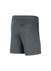 Men's Nike Gray Duke Blue Devils Fleece Shorts - Gray