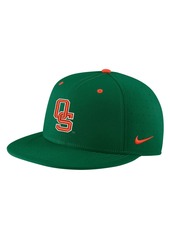 Men's Nike Green Oklahoma State Cowboys Aero True Baseball Performance Fitted Hat - Green