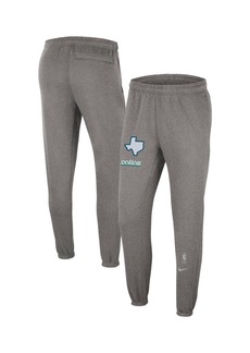Men's Nike Heather Charcoal Dallas Mavericks 2022/23 City Edition Courtside Brushed Fleece Sweatpants - Heather Charcoal