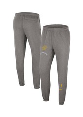 Men's Nike Heather Charcoal Golden State Warriors 2022/23 City Edition Courtside Brushed Fleece Sweatpants - Heather Charcoal