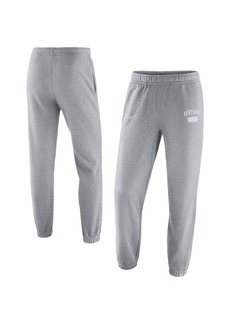Men's Nike Heathered Gray Kentucky Wildcats Saturday Fleece Pants - Heathered Gray