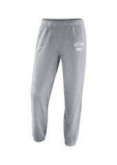 Men's Nike Heathered Gray Missouri Tigers Saturday Fleece Pants - Heathered Gray